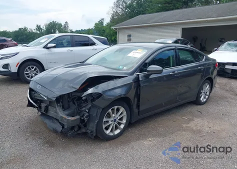 2020 Ford Fusion Hybrid Se from USA, damaged, VIN 3FA6P0LU7LR232500